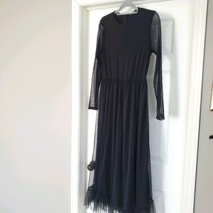 Shein black dress.